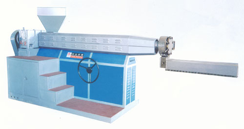雙模頭塑料擠出機